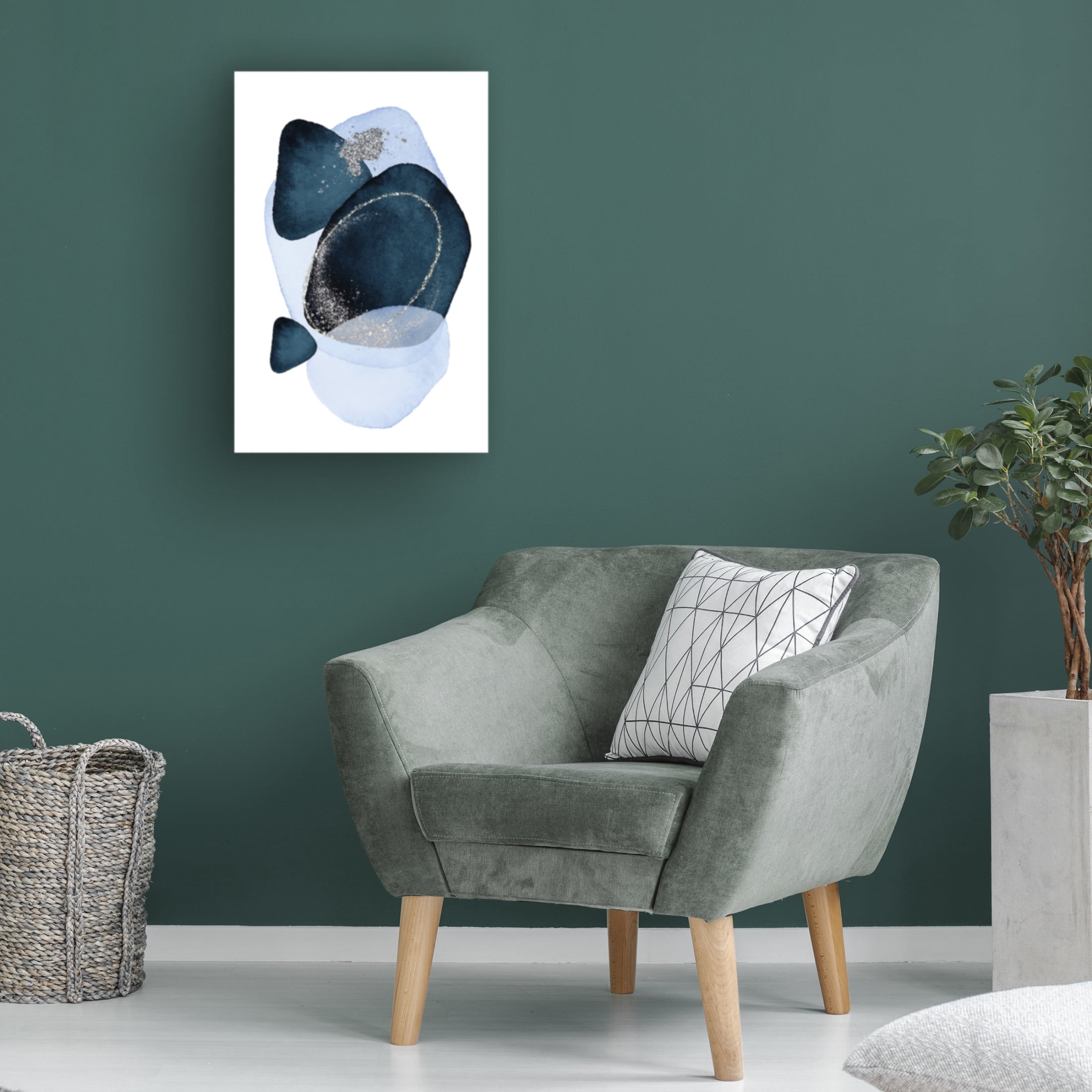 Trademark Fine Art Sally Ann Moss Arctic Ice 3 Canvas Wall Art