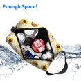 thumbnail image 4 of Uemuo Watercolor Bee Honey Honeycomb Bee Pattern Portable Toiletry Bags with Handle, Waterproof travel Make up Bags for Women, Large Capacity Travel Cosmetic Bags, 4 of 9