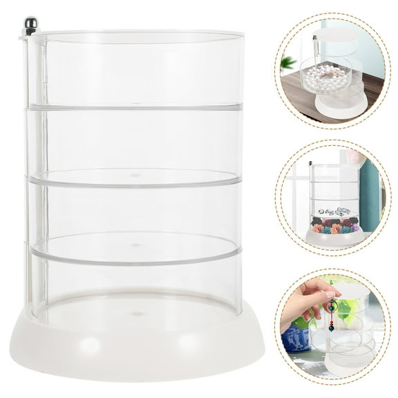 HOMEMAXS  Rotating Skincare Organizer Beauty Storage Box Travel