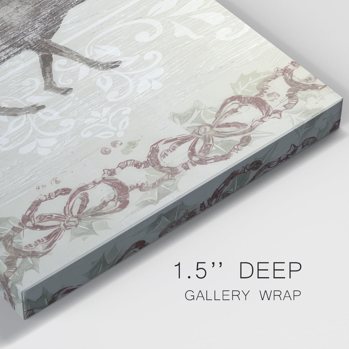 Cabin Christmas Collection B- Gallery Wrapped Canvas