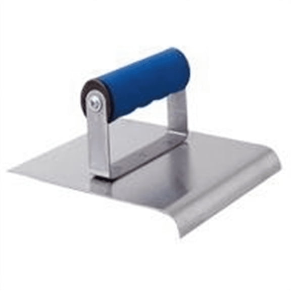 Bon 62-441 Edger -Stainless Steel 6-inch X 3-inch - 1/8-inch Radius X 1/4-inch Lip Comfort Grip Handle