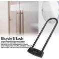 thumbnail image 3 of Combinaison à 4 Chiffres Antivol Longue Poignée Cadenas Réinitialisable pour la Protection de Scooter Électrique de Moto, 3 of 5