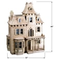 thumbnail image 4 of Greenleaf The Beacon Hill Wood Brown Dollhouse, 4 of 5