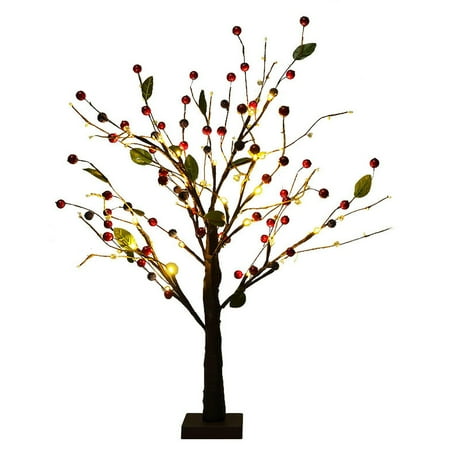 

Tree Branches Lights 24 LEDs Tabletop Tree Indoor Desk Tree Bonsai Fairy Lights Bedside Lamp for Christmas Party Wedding Decoration