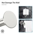 Luxtrada Toilet Paper Holder Self Adhesive Bathroom Roll Holder Stick