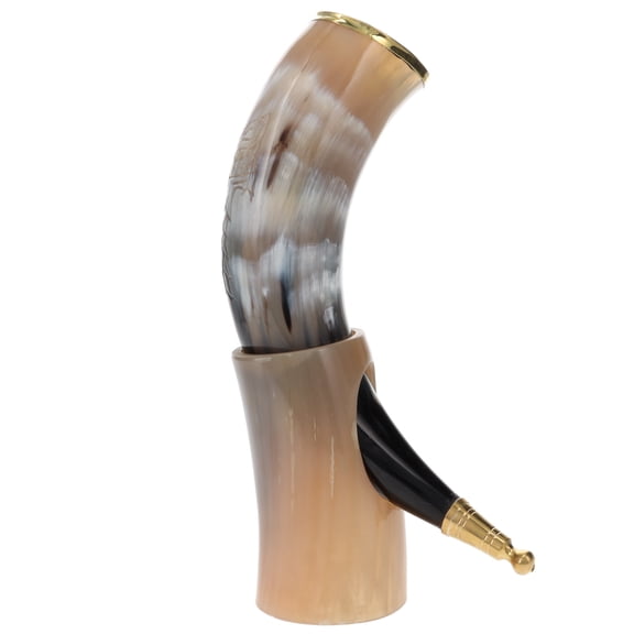Tankherd Decorative Horn 20oz w Stand
