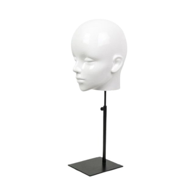 Soporte de exhibición para peluca y sombrero, cabeza de maniquí para mujer, para entrenamiento de peluquería y salón en