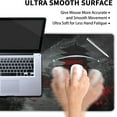 thumbnail image 2 of Japanese XXL Gaming Mouse Pad - 35.4x15.7 Inch Black Red Design, Extended Large Keyboard Full Desk Mat, Non-Slip Rubber Base, Stitched Edges, Perfect for Home Office, 2 of 6