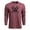 Burgundy Heather, variant on VORTEX Adult Male Digi Camo Core Logo Long Sleeve T-Shirt, Military Heather, Size: XL