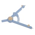thumbnail image 3 of KAKOWELY Drafting Compasses Math Teaching Small Compass For School And Engineering Drawing Student Math Geometry Compass Precision Tool For Geometry Plastic Scale Arm Drawing Compass, 3 of 5