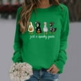 thumbnail image 5 of Spooky Season Halloween Sweatshirts for Women 2025 Crewneck Funny Goose Ghost Graphic Sweatshirt Pullover Tops, 5 of 6