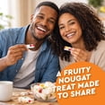 thumbnail image 6 of Jujube Nougat Candy - 12 Ounces (Approx. 35 Pieces) - Soft Chewy Fruit Jelly Pieces, Individually Wrapped, Classic Old Fashioned Treat, Easter Egg Fillers, Christmas Stocking Stuffers, Nostalgic Bulk, 6 of 11