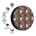 thumbnail image 4 of Naloa Merry Christmas PVC Leather Spare Tire Wheel Cover Spare Tire Cover, for Car Truck SUV Camper Trailer Universal Fit(14-17in)-15 inch, 4 of 6
