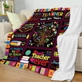 thumbnail image 5 of Teacher Gifts for Women Men, Soft Cozy Best Teacher Throw Blanket, Teacher Appreciation Gifts Blanket Fleece Flannel, Teachers Day Graduation Retirement Thank You Gifts Ideas for Mentor, 50x60, 5 of 6