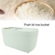 thumbnail image 4 of Contenedor de Almacenamiento de Arroz de Plástico de Escala Transparente con Taza Medidora Contenedores de Arroz Sellados de Gran Capacidad para Harina de Grano ANGGREK Otros, 4 of 8
