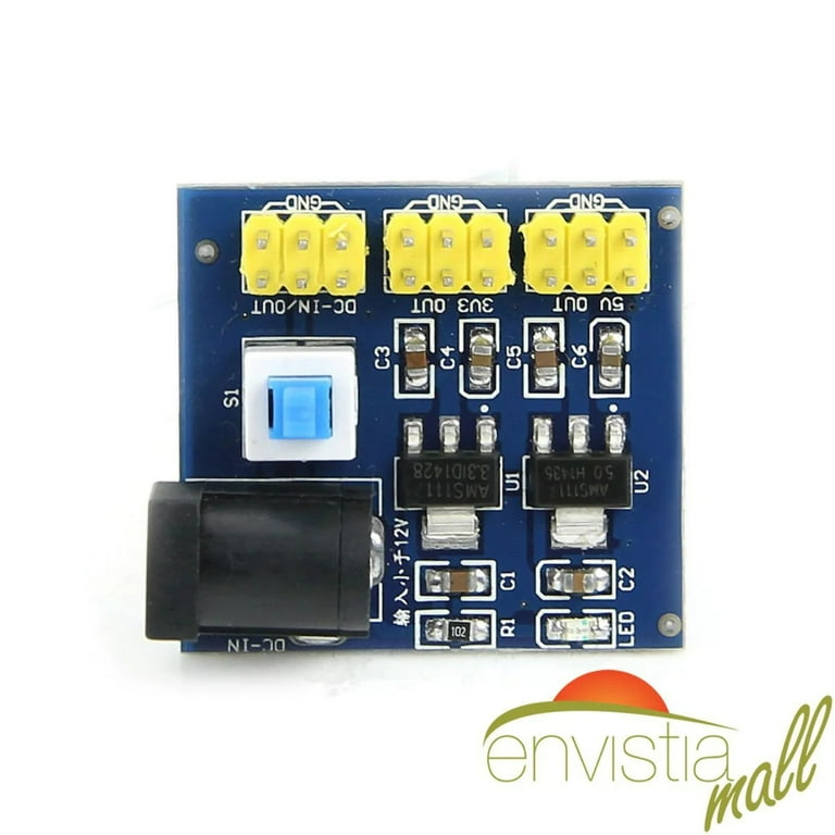 6-Pack AC/DC To DC Buck Converter Module - LM2596HV Adjustable Voltage Regulator 5-48V Input To 3.3-33V Output 2A