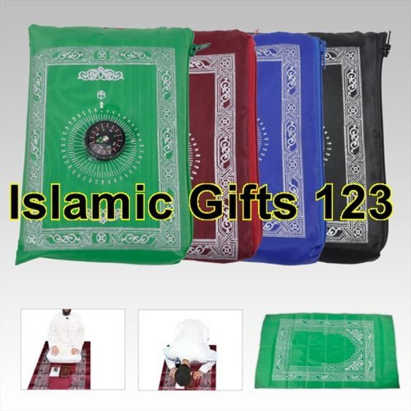Islamic Pocket Prayer Rug-Kibla--12 (Twelve)Pocket mat--Mecca-Muslim-Ramadan...
