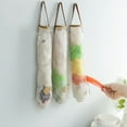 thumbnail image 6 of Yesbay 4Pcs Handheld Fruit Vegetable Hanging Bags Mesh Onion Storage Pouches Holder,White 4pcs, 6 of 7