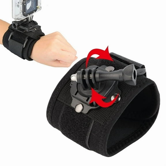 360 Degrees Rotation Gopro Wrist Strap Arm Strap Mount Wrist Band for GoPro Hero 13 12 11 10 9 8 Insta 360 X4 DJI Action 5 Pro
