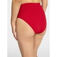 thumbnail image 4 of Time and Tru Women's and Women's Plus Size Ribbed High Waisted Bikini Bottoms, Sizes XS-3X, 4 of 5