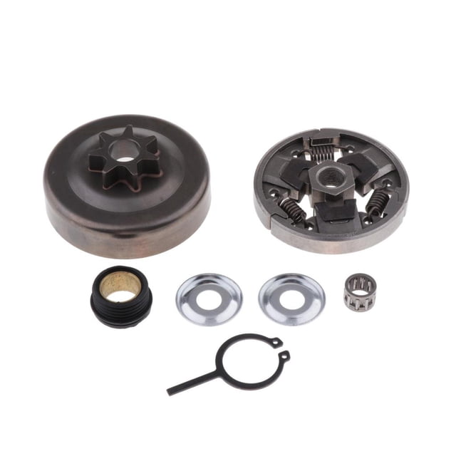 El conjunto de embrague de accesorios de motosierra se la la adaptaciónción a 024026 MS240 MS260 Zulema Tambor de embrague de motosierra