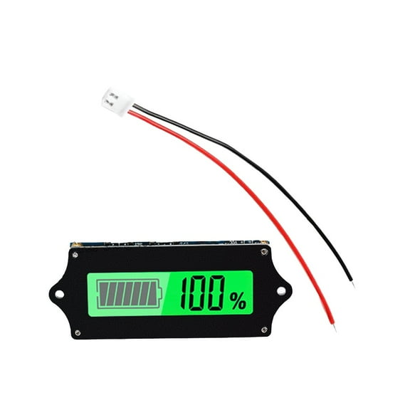 12V-48V Leads Acid Battery Lithium Battery Power Display Lcd Voltmeter Tester