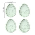 thumbnail image 3 of 50% off! 6 Piece Set Easter Themed Plunger Cutters Baking Supply Easter Eggs Cookies Cutter Fondant Stampers, 3 of 6