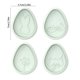 thumbnail image 3 of 6 Piece Set Easter Themed Plunger Cutters Baking Supply Easter Eggs Cookies Cutter Fondant Stampers, 3 of 5