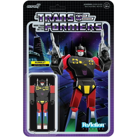 Super7 - Transformers - Reaction Figures Wv8 - Rumble (Red)