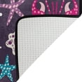 thumbnail image 4 of Coolnut Undersea Creatures Lightweight Carpet Mats Area Soft Rugs Floor Mat Doormat Decoration for Rooms Entrance 36 x 24 inches, 4 of 6
