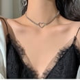 thumbnail image 3 of Collar de diamantes de estilo coreano con cadena de clavícula de mariposa de alta calidad con personalidad y accesorios de estilo frío, 3 of 6