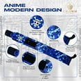 thumbnail image 2 of Anime Wrist Wraps Camo Lifting Straps 24" for Men and Women - 1 Pair Each, Gym Accessories Support Weightlifting, Powerlifting, Strength Training, and Improve Workout, Op, 2 of 7