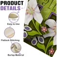 thumbnail image 4 of Easter Religious Faith Cross Decorative Garden Flag, Lily Flower Floral Butterfly Yard Outside Home Decorations, Spring Summer Seasonal Burlap Outdoor Small Decor Double Sided 12 x 18, 4 of 6