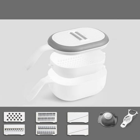 

Multifunctional Chopper Vegetable Cutter Fruit Slicer Grater Shredder Drain Basket Slicer Gadget Kitchen Accessories