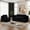 Black, variant on YWEN 80-inch Folding futon Sofa Bed, Full-Size Convertible Sleeper Couch Bed, Memory Sponge Double Sofa with Comfortable Mattress, Suitable for Living Room