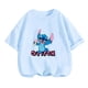thumbnail image 5 of Camisetas de Disney Stitch de MINISO, camisetas con estampado 3D de dibujos animados de anime, ropa de calle, traje de camión, camisetas de moda para niños y niñas, camisetas, ropa, 5 of 5