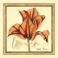 thumbnail image 2 of Goldberger, Jennifer 12x12 Black Ornate Wood Framed with Double Matting Museum Art Print Titled - Tulip Study IV, 2 of 4
