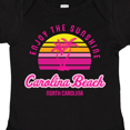 thumbnail image 4 of Inktastic Summer Enjoy the Sunshine Carolina Beach North Carolina Pink Boys or Girls Baby Bodysuit, 4 of 5