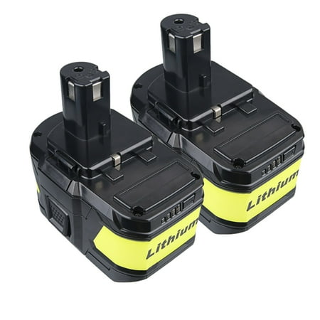 

2Pack 9.0Ah 18V P102 P108 P109 Replacement for Ryobi 18V Lithium-Ion Battery P103 P104 P105 P107 P106 18Volt ONE+ Cordless Power Tool