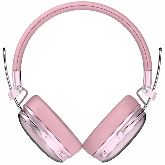 Audifonos Diadema Inalambrica ACTECK LUXE CHIC HP710 Microfono Integrado Bluetooth 5.4 Rosa AC-940900 rosa