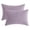 Lavender, variant on Organictune 2 Pack Microfiber Soft and Breathable Toddler Pillows for Sleeping, Washable Small Travel Pillows for Toddler Bed, 13" x 18" , Lavender