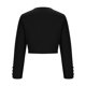 thumbnail image 4 of Ailaofu Women's Blazer Jacket Open Front Long Sleeve Pleated Work Office Cropped Jacket, 4 of 6