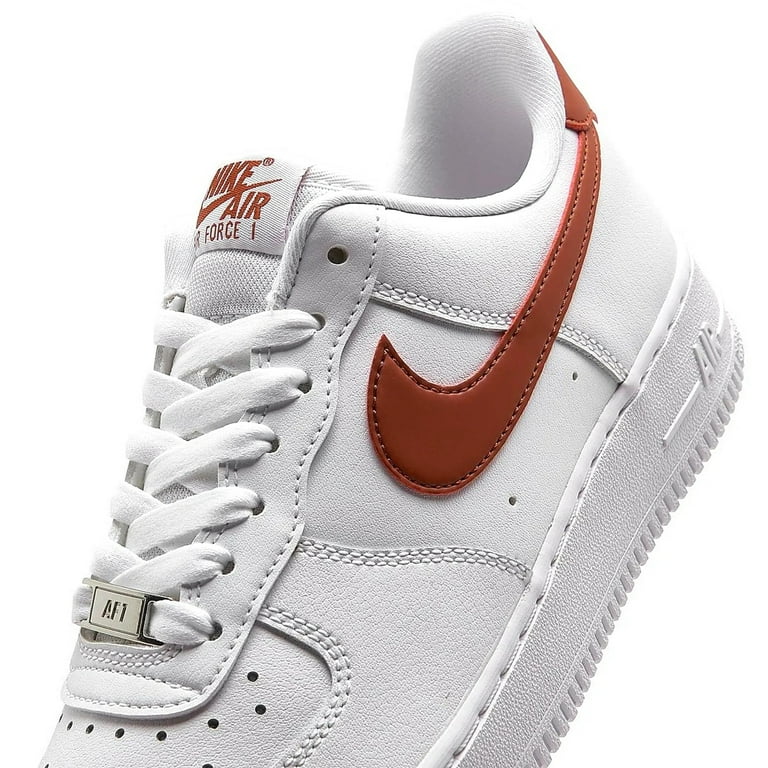 Women's Nike Air Force 1 '07 White/Rugged Orange (DD8959 115