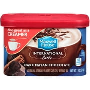Maxwell House International Dark Mayan Chocolate Latte Cafe-Style Beverage Mix 7.4 oz. Tub