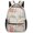 Color-4, variant on Cute Pastel Owl Oxford Backpack Double Zipper Hidden Pocket Casual Commute