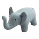 thumbnail image 1 of Taburete infantil, sofá, taburete de té, banco, almacenamiento portátil, taburete de madera con forma de animal para invitados. elefante azul, 1 of 9