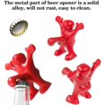 thumbnail image 4 of Juego de herramientas para cerveza y vino: divertido abridor de botellas, tapón elegante, caja de regalo única Felicidad sin esfuerzo, 4 of 5