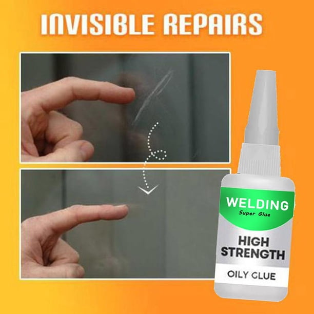 Pegamento aceitoso de alta resistencia Pegamento líquido fuerte resistente al agua para caucho de cerámica plástica Hugtrwg Para estrenar