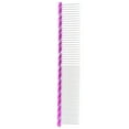 thumbnail image 2 of Stainless Steel Teeth Comb, Safe Static-Free Two Different Densities Pet Comb Durable  For Pets For Combing Hair Purple, 2 of 8