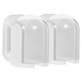 thumbnail image 4 of WHAMVOX Bathroom Toothbrush Holders 2Pcs Assorted .3x3.7x3.1in Plastic Wall Mount, 4 of 8
